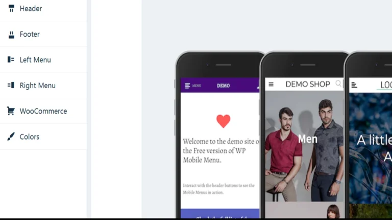 Mot « DEMO » sur le menu mobile : clarification technique pour nos visiteurs